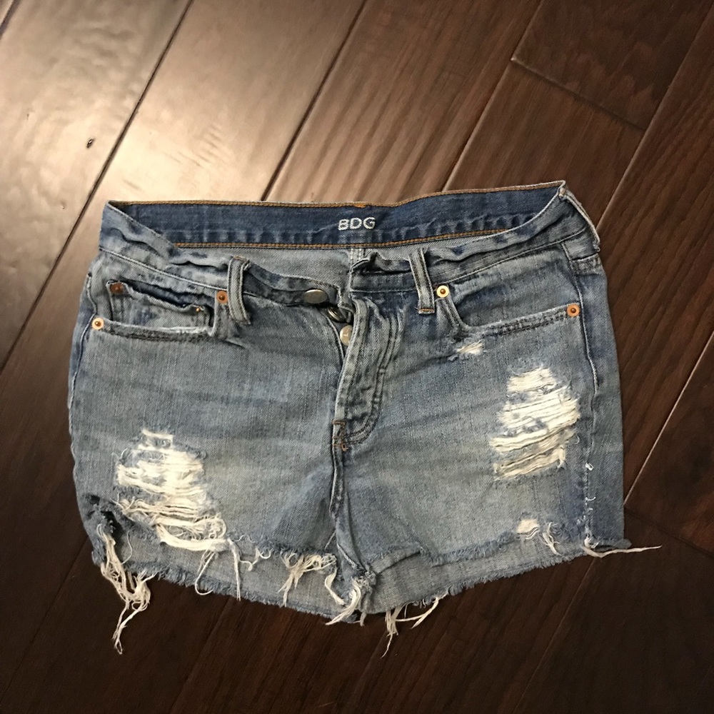 BDG Tomgirl Denim Shorts Midrise